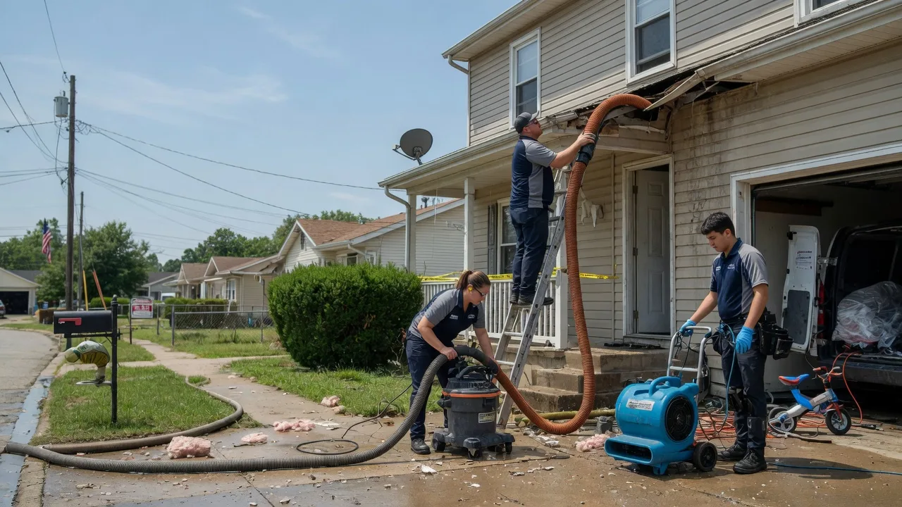 Water Damage Restoration in Gorham, KS near me